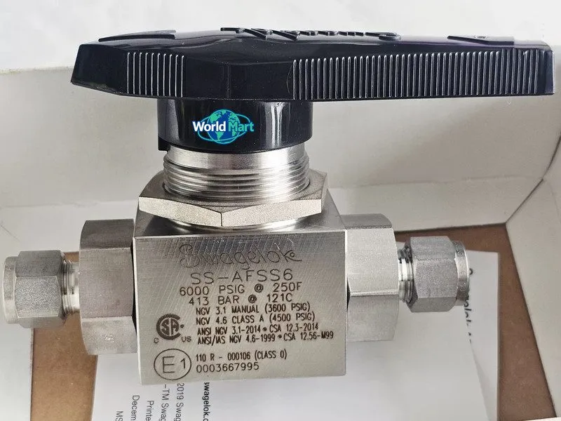 Клапан Swagelok SS-AFSS6 Ball Valve