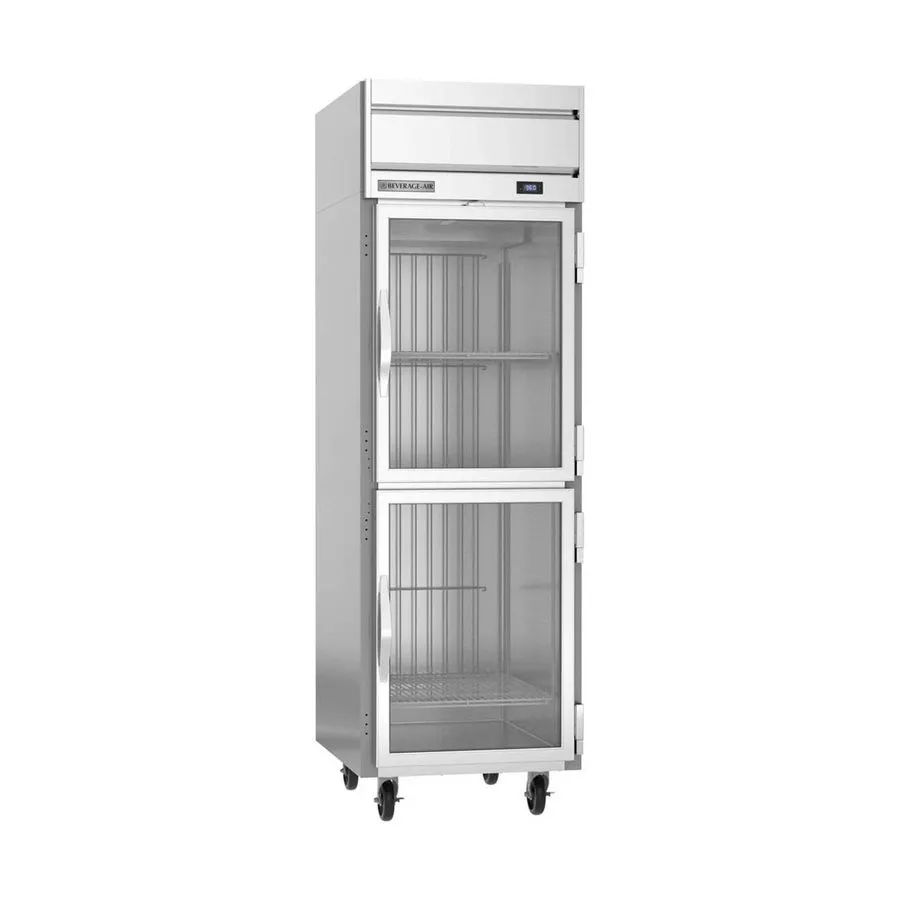 Холодильный шкаф Beverage Air HRS1HC-1HG 26" 1-Section Reach-In Refrigerator w/  — фото лота 1
