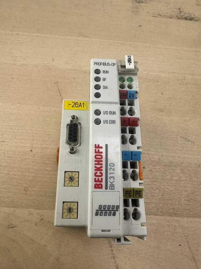 Шлюз полевой шины BECKHOFF BK3120 Profibus Coupler 24VDC