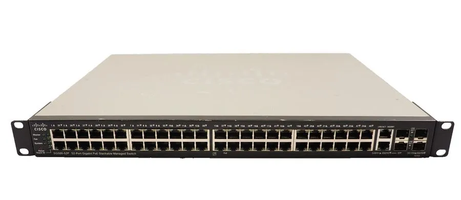 Коммутатор Cisco SG500-52P 52-Port Gigabit Stackable PoE Managed Ethernet Switch