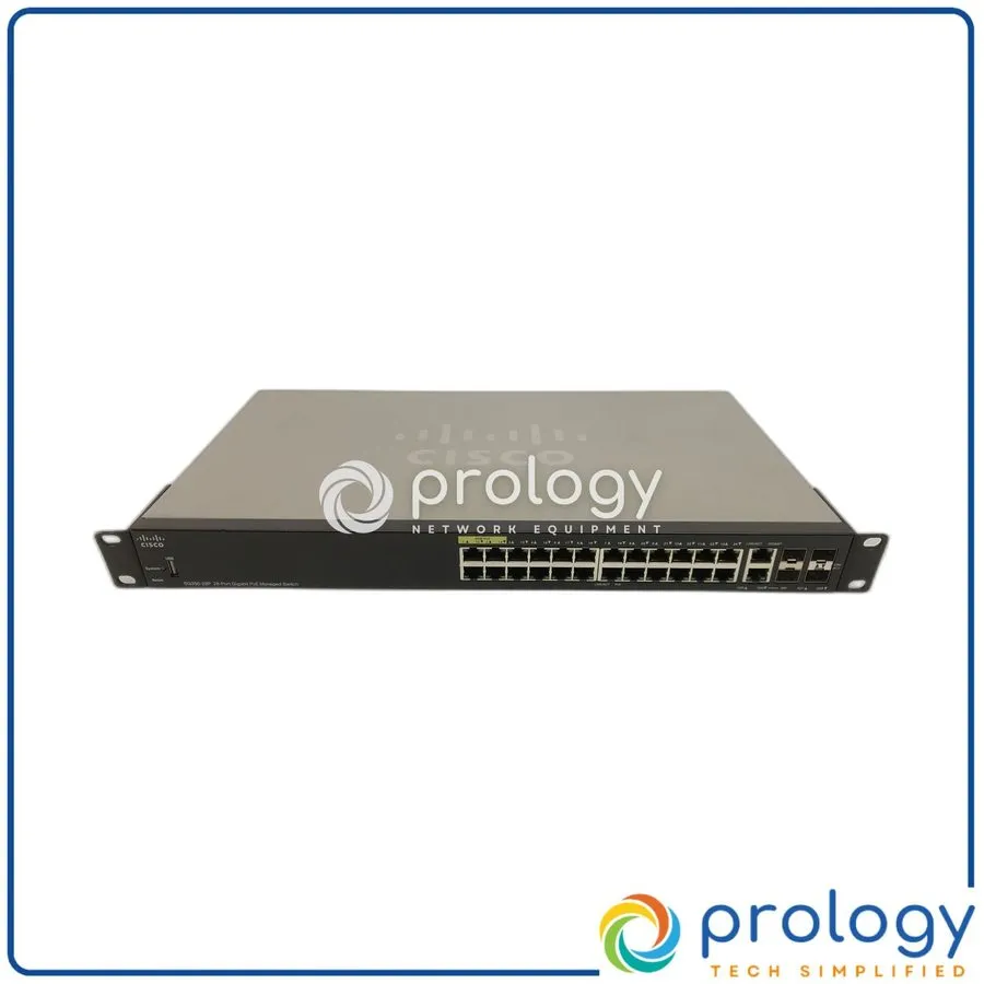 Коммутатор Cisco SG350-28P-K9 28-Port Gigabit PoE Managed Switch