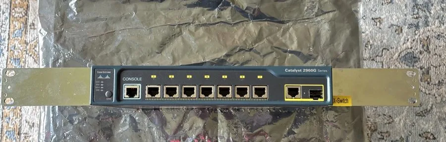 Коммутатор Cisco 2960 8 Port Gigabit Switch, WS-C2960G-8TC-L Lifetime