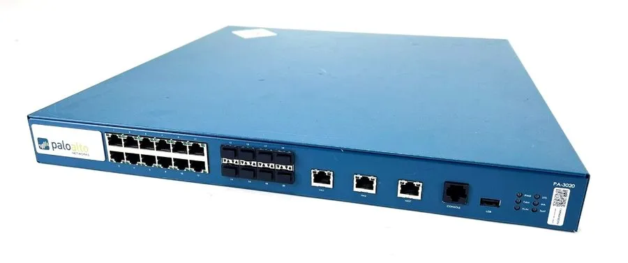 Межсетевой экран Palo Alto PA-3020 12-Port GbE 8-Port SFP Security Firewall