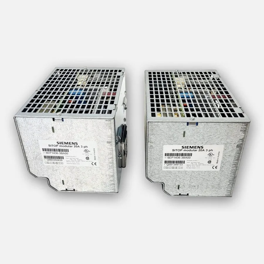 Блок питания SIEMENS 6EP1436-3BA00 SITOP MODULAR 20A POWER SUPPLY 24VDC 3PHASE