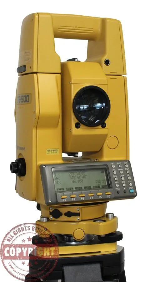 Тахеометр TOPCON GTS-500 SURVEYING PRECISION TOTAL STATION,SOKKIA,LEICA,TRIMBLE