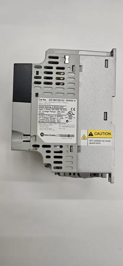 Частотный преобразователь Allen Bradley PowerFlex AC Drive 22F-B012N103 4M- 2.2