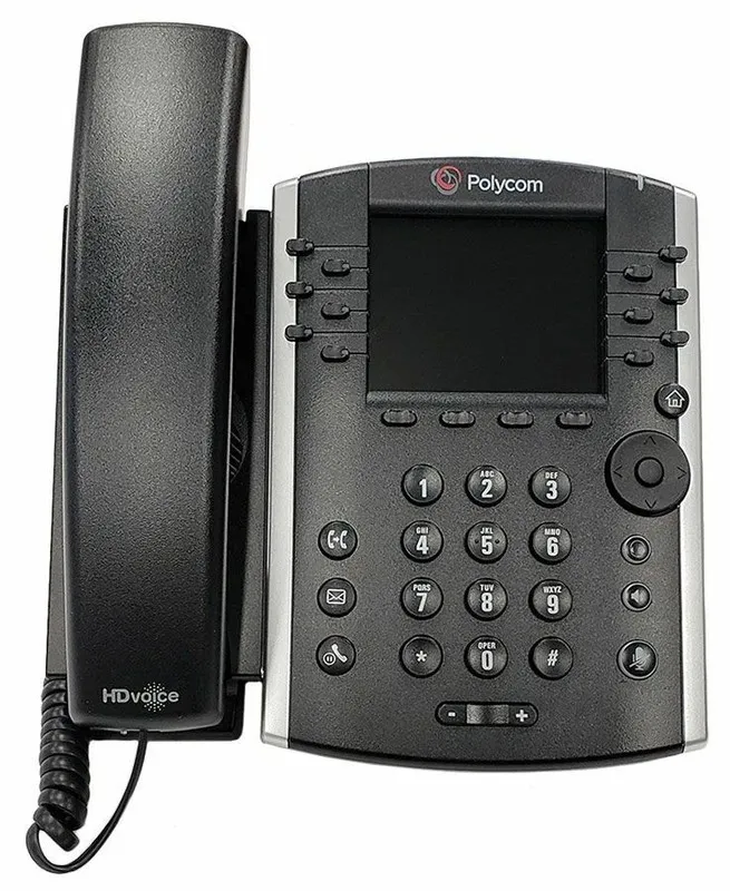 IP-телефон Polycom VVX 400 IP Phone 2200-46157-025 (POE) Enabled