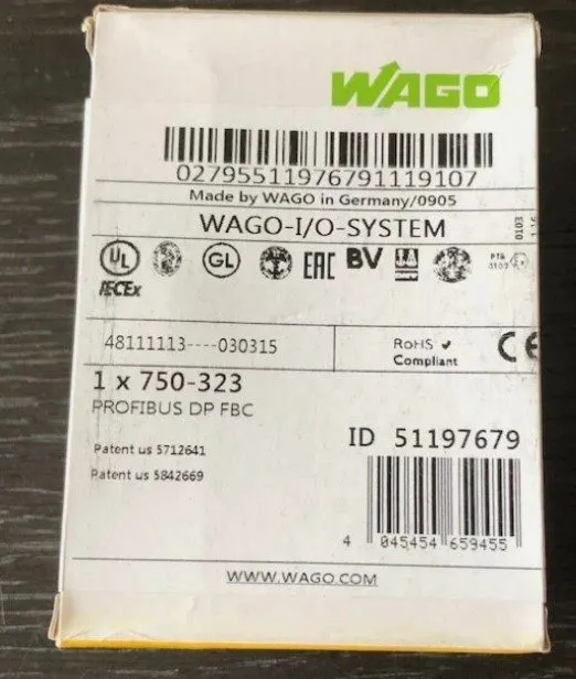 Модуль WAGO 750-323 Profibus DP module