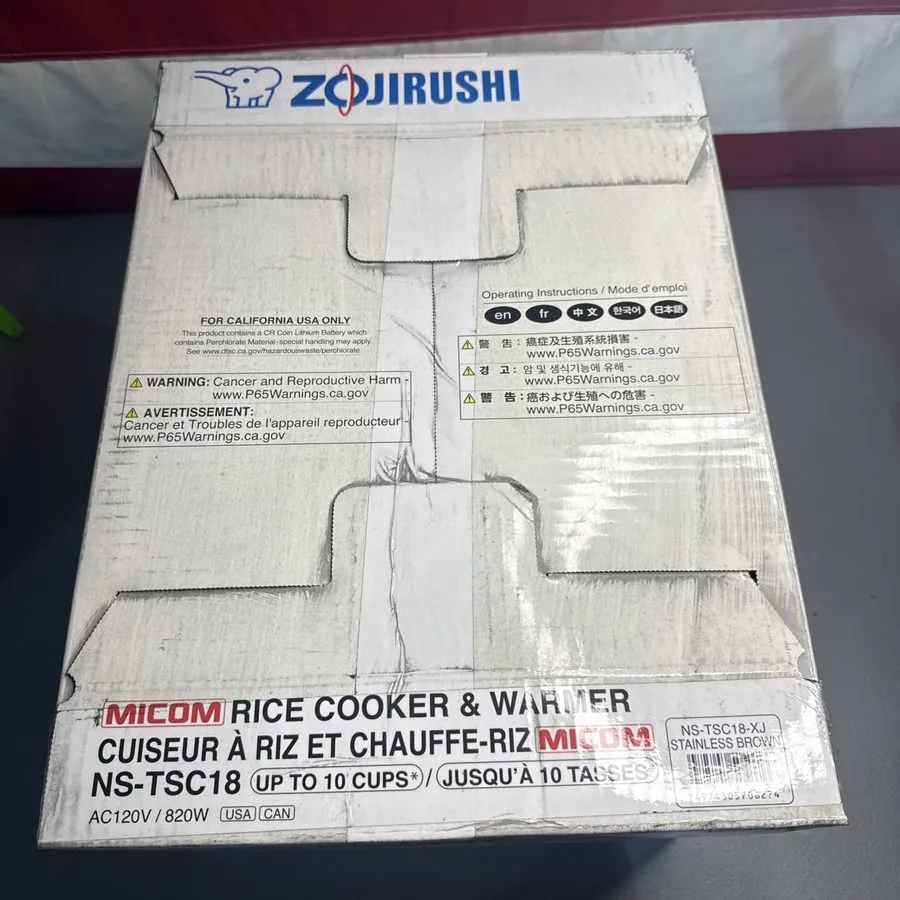 Рисоварка Zojirushi NSTSC18 10 Cups Micom Rice Cooker & Warmer