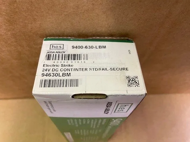 Оборудование видеонаблюдения HES 9400-630-LBM 9400 Series 1/2" Fail Safe/Fail Se