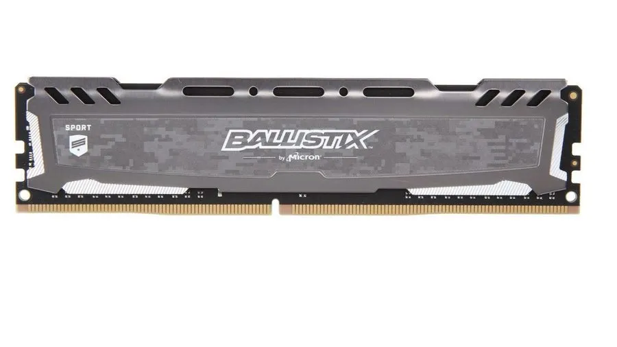 Модуль памяти Micron Ballistix 8GB(1 X 8GB) DDR4 Memory RAM 2666MHz BLS16G4D26BF — фото лота 1