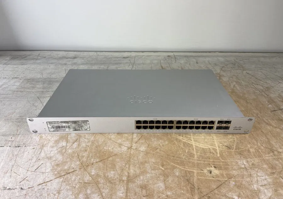 Коммутатор Cisco Meraki MS120-24P 1G L2 Cld -Mngd 24x GigE 370W PoE Switch