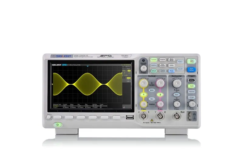 Осциллограф Siglent Technologies SDS1202X-E 200 mhz Digital Oscilloscope 2 Chann