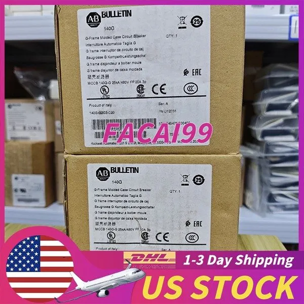 Автоматический выключатель 1 AB 140G-G2C3-C20 Circuit Breaker 20A G Frame 25kA 4