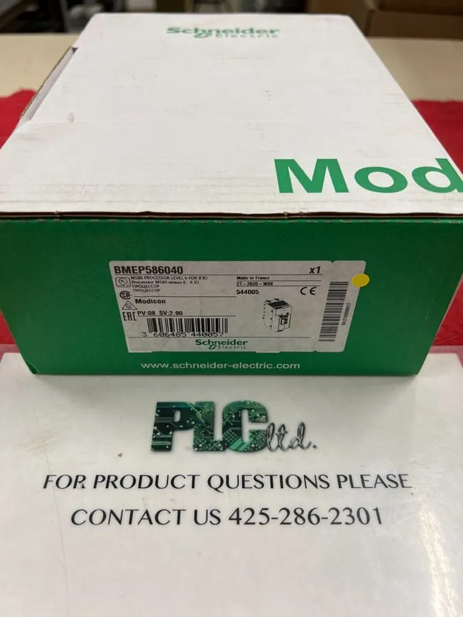 ПЛК Schneider Electric BMEP586040 Standalone Processor, Modicon M580 64MB