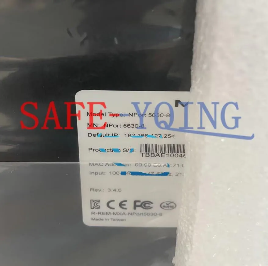 IIoT-устройство MOXA NPORT5630-8 8-port 422/485 Rack Serial Device Server