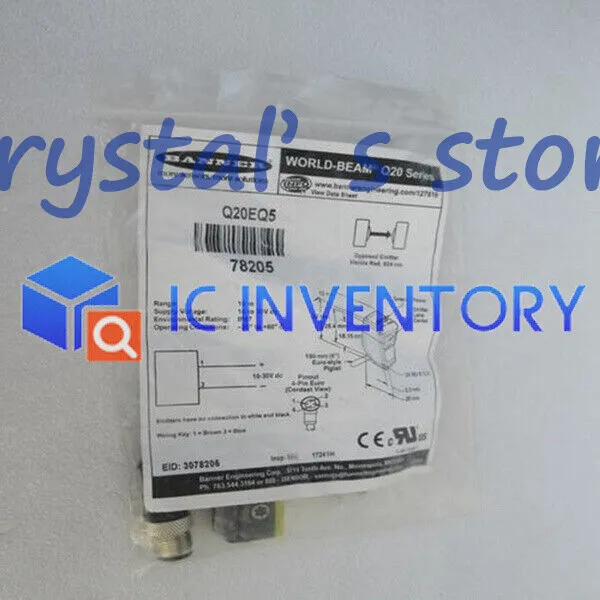 Фотоэлектрический датчик BANNER Photoelectric Sensor Q20EQ5