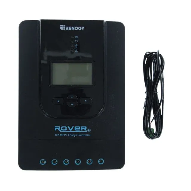 Аккумулятор Renogy Rover 40 Input MPPT Solar Charge Controller Black RNGCTRLRVR4