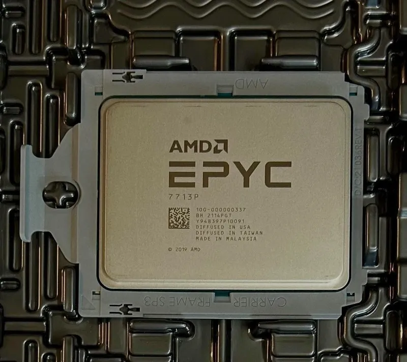 Процессор AMD EPYC 7713P 64-Core 2.0GHz Processor SP3 UNLOCKED FULL VERSION