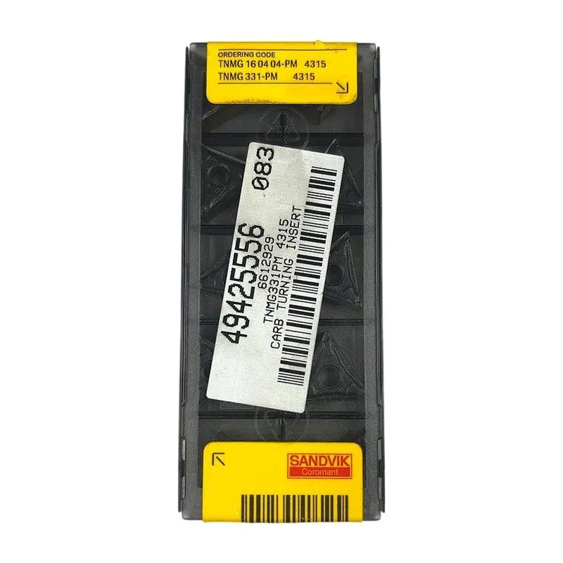 Режущий инструмент Sandvik TNMG 160404-PM 4315 CVD Carbide Turning Insert — фото лота 1