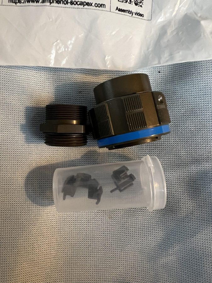 Разъём Amphenol Connector RJFTV6MG NSN 5935-01-529-4802