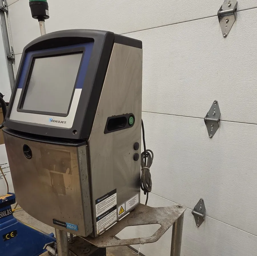 Каплеструйный маркиратор Videojet 1660 Continuous Inkjet Coding Machine Printer — фото лота 1