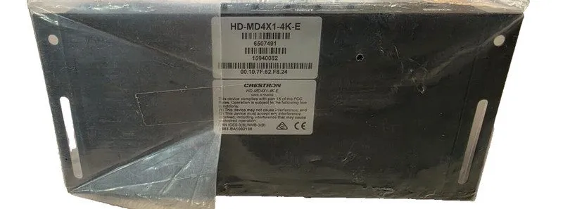 Видеокоммутатор Crestron 4x1 4K HDMI Switcher HD-MD4X1-4K-E