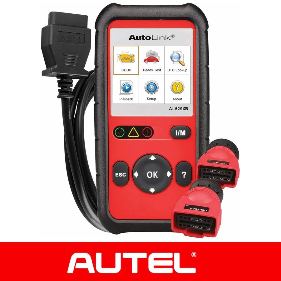 Диагностический сканер Autel AL529HD Auto Link Heavy Duty Truck Code er OBD2 Sca