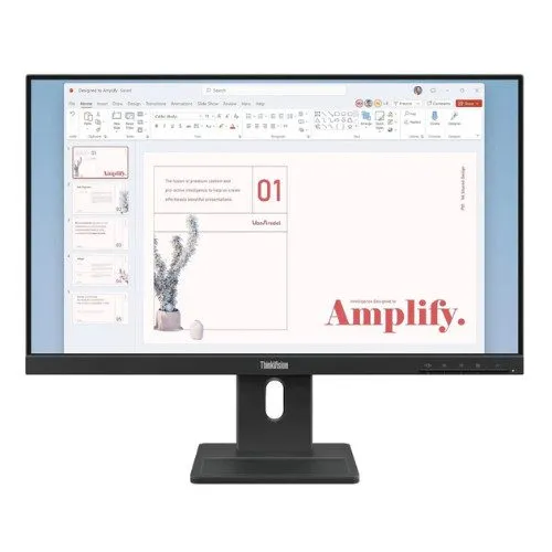 Монитор Lenovo ThinkVision E24-40 24 Class Full HD LED Monitor 16:9 Raven Black