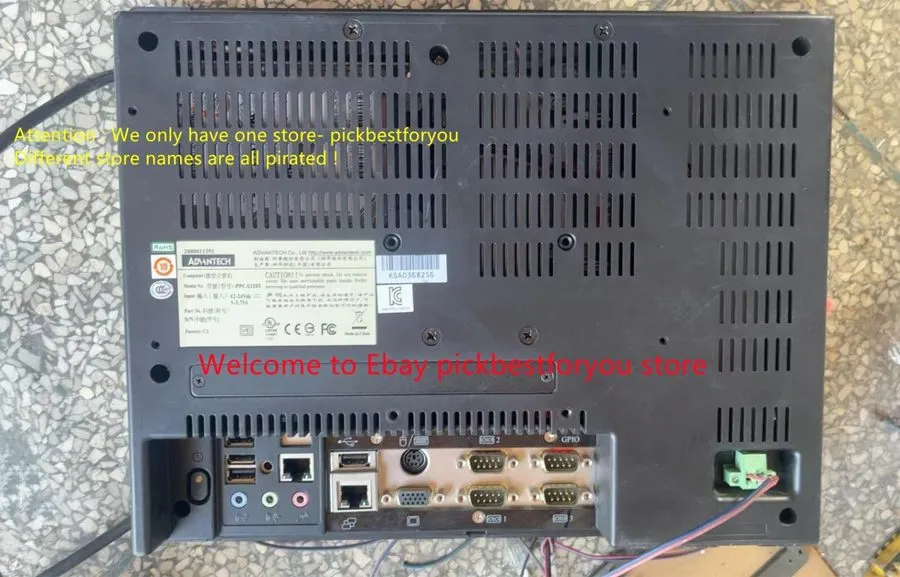 Промышленный компьютер Working ADVANTECH PPC-L128T (by DHL or Fedex) #U7081D YG