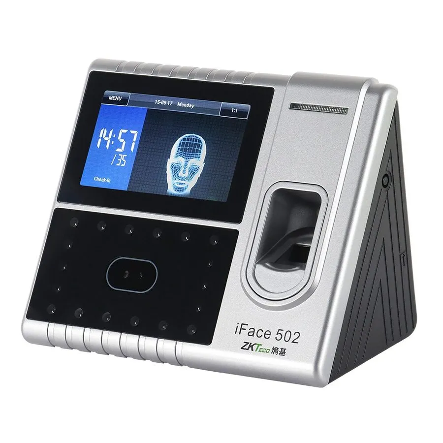 Оборудование видеонаблюдения ZKTeco iFace502 Biometric Time Clock