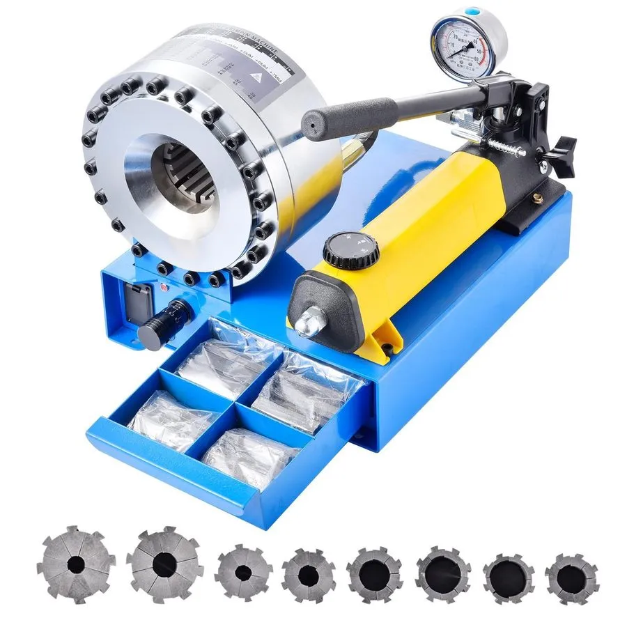 Трубопроводная арматура Portable Hydraulic Hose Crimper Pipe Crimping Machine 10 — фото лота 1