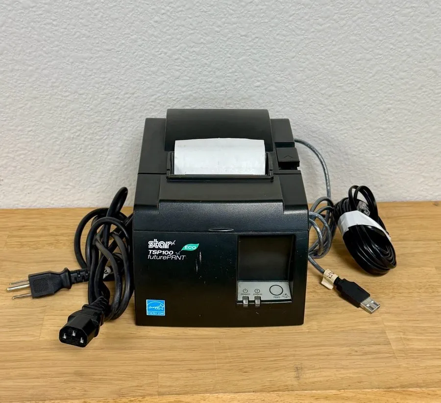 Принтер чеков Star TSP100II futurePRNT Direct Thermal POS Receipt Printer USB 14 — фото лота 2