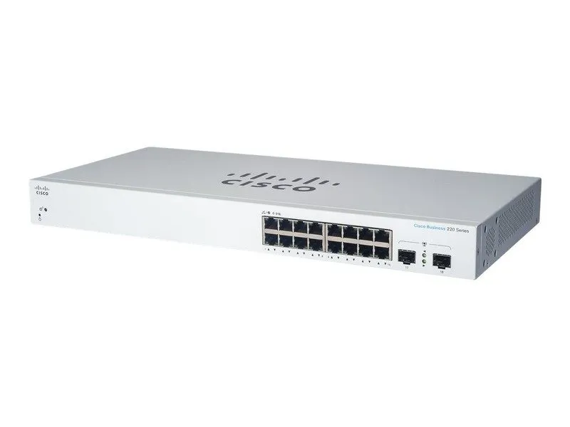 Коммутатор Cisco CBS220-16P-2G-NA Switch