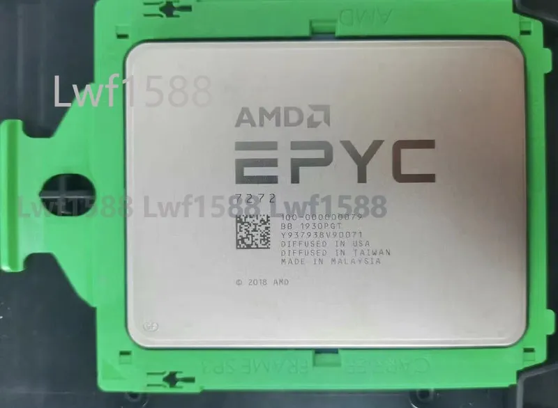 Процессор AMD EPYC 7272 cpu processor 12 core 24 threads 2.9GHZ up to 3.2GHZ 120