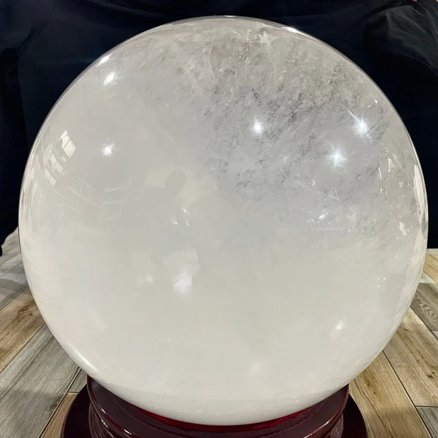 Лабораторный прибор 101.2LB Natural High quality clear crystal big ball Quartz C