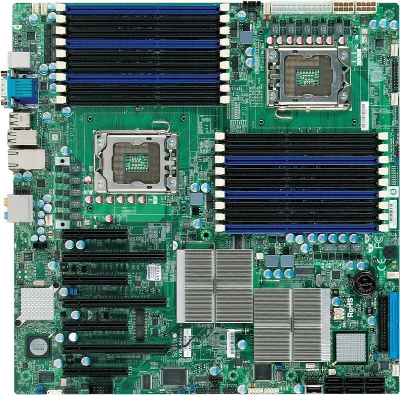 Материнская плата Supermicro MBD-X8DAH+-F-B Motherboard NEW, 5 Year — фото лота 1