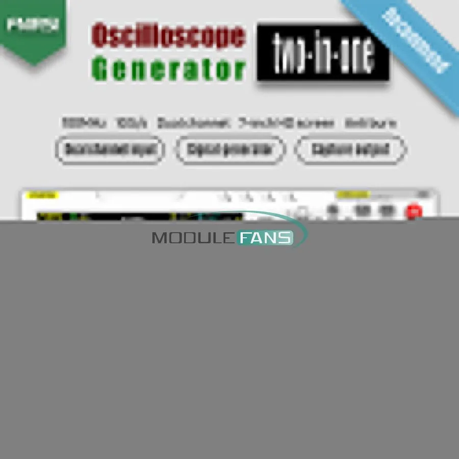 Осциллограф FNIRSI 1014D Digital Oscilloscope 100MHz Dual Channels Signal Genera