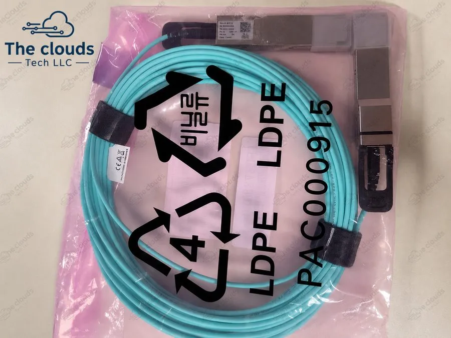 Трансивер Mellanox MFS1S00-V005E Active Optical Cable Ethernet 200GbE QSFP56 5M — фото лота 1