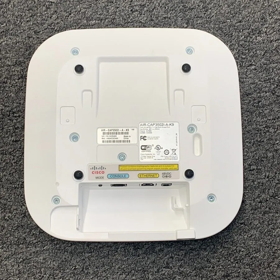 Точка доступа Wi-Fi CISCO AIR-CAP3502I-A-K9 DUAL-BAND 802.11N 2X3 MIMO POE WIREL