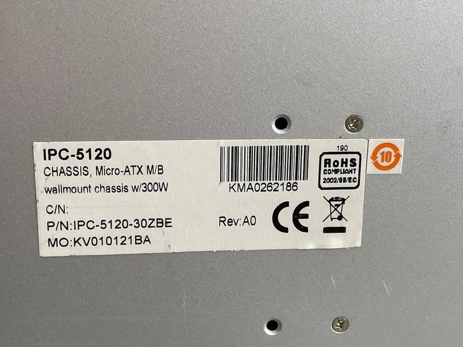 Промышленный компьютер Advantech Ipc-5120-30zbe Industrial Pc + Dongle Twincat-T