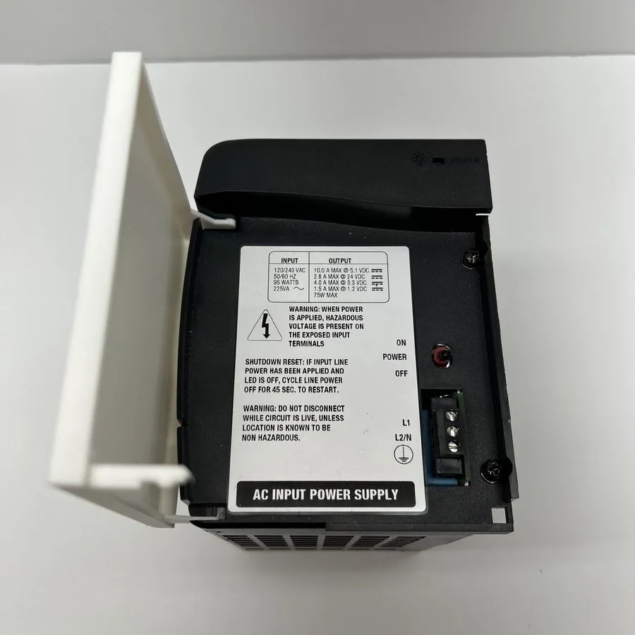 ПЛК Allen Bradley 1756-PA72 C ControlLogix Rack Chassis Power Supply AC PLC 25W — фото лота 2