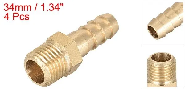 Датчик Brass Fitting Connector Metric M12x1.25 Male to Barb Hose ID 8mm