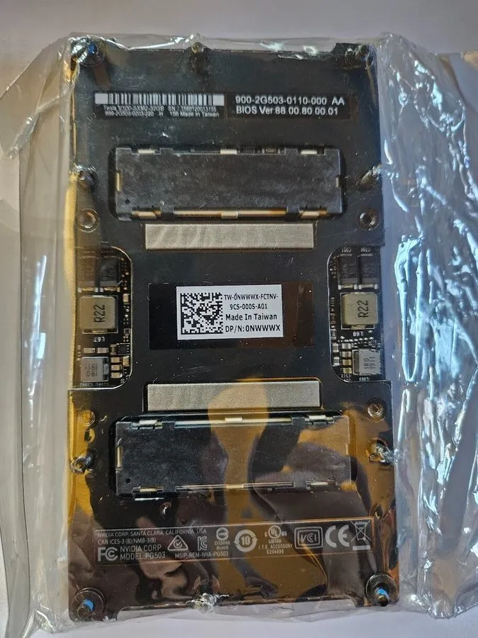 Сервер Dell NWWWX Nvidia Tesla V100 32GB GPU SXM2 C4140 Volta ACCELERATOR W/ HEA