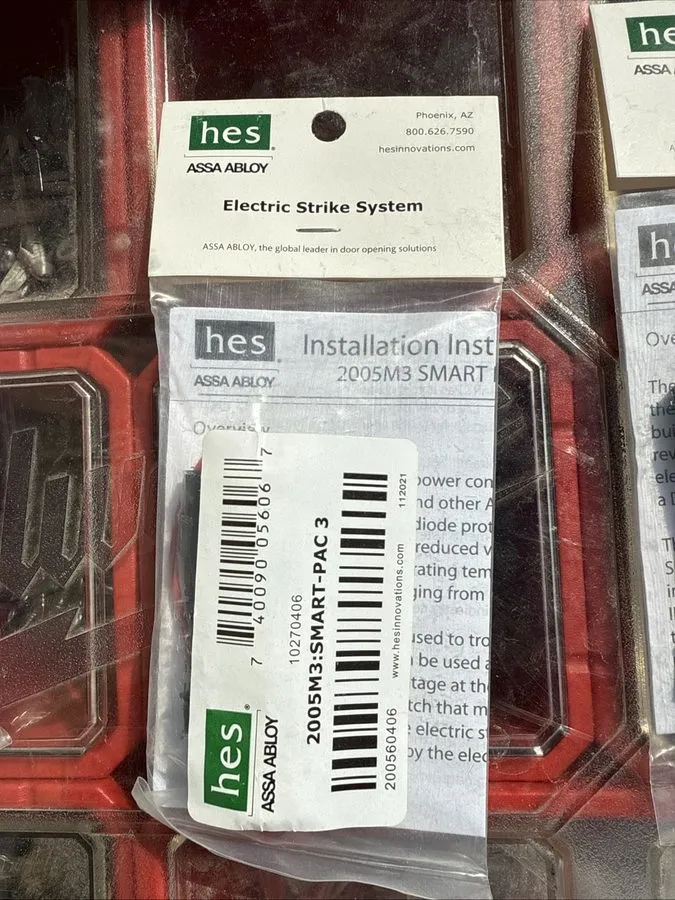 Оборудование видеонаблюдения HES ASSA ABLOY 2005M3: Smart Pac 3 Electric Strike 