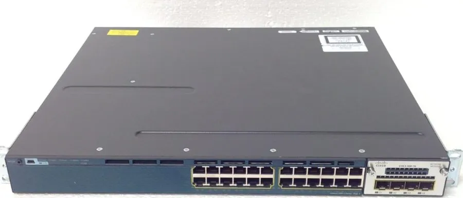 Коммутатор Cisco Catalyst 3560-X WS-C3560X-24P-L PoE Gigabit Switch w/ C3KX-NM-1