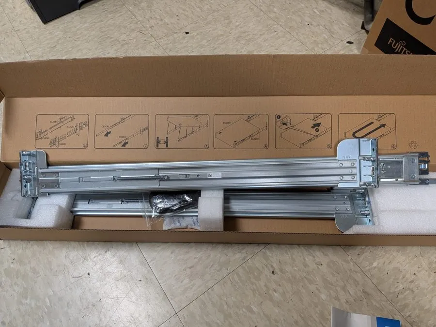 Комплект направляющих Dell PowerEdge yRails 2U Server Sliding Rapid Rail Kit 0H4