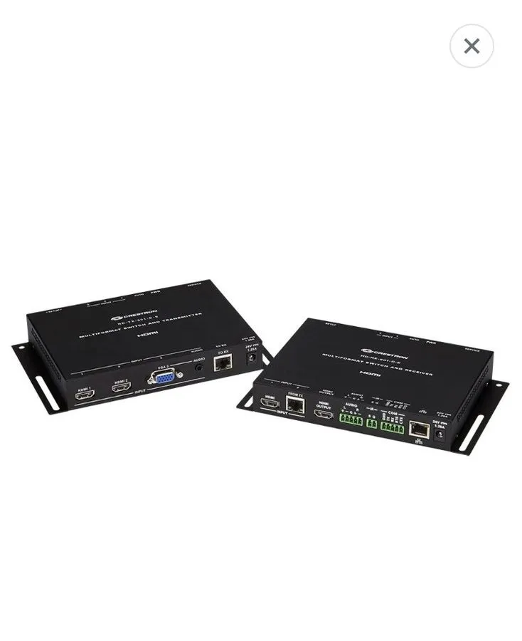 Объектив Crestron HD-MD-400-C-E DM Lite HD Scaling Auto-Switcher HDMI Catx Exten