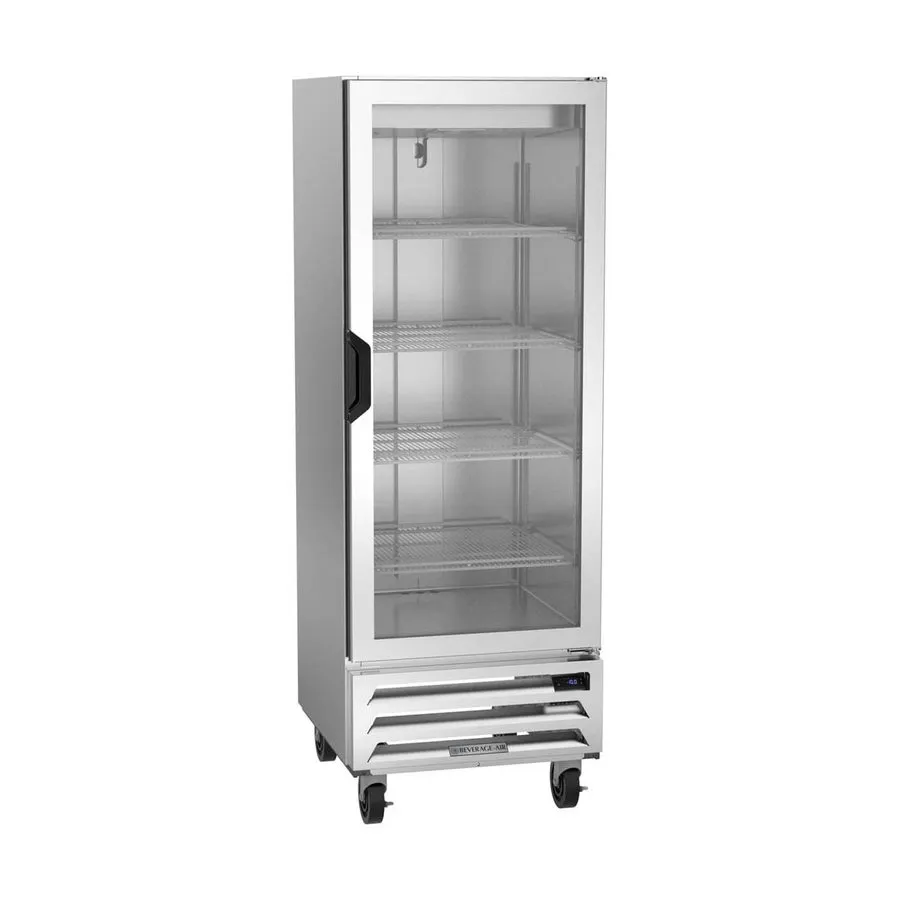 Холодильный шкаф Koolmore RIR-1D-GD 29" 1-Glass Door Reach-In Refrigerator, 21 c