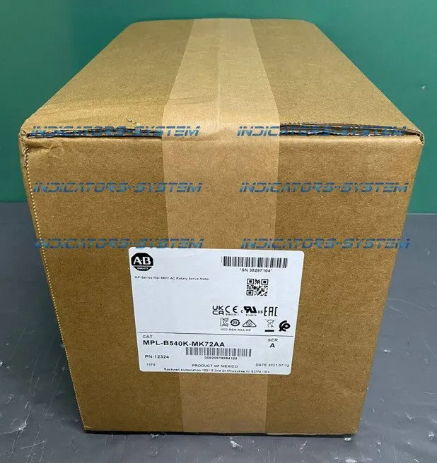 Серводвигатель Allen Bradley MPL-B540K-MK72AA Servo Motor